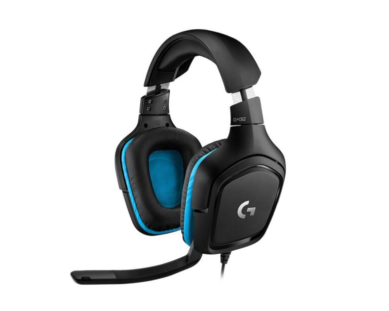 Logitech G432 Wired Gaming Headset, 7.1 Surround Sound