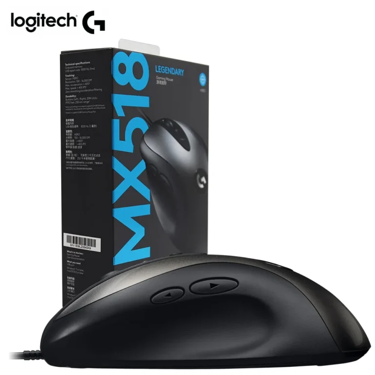 SOURIS GAMING LOGITECH G MX518 16000 DPI