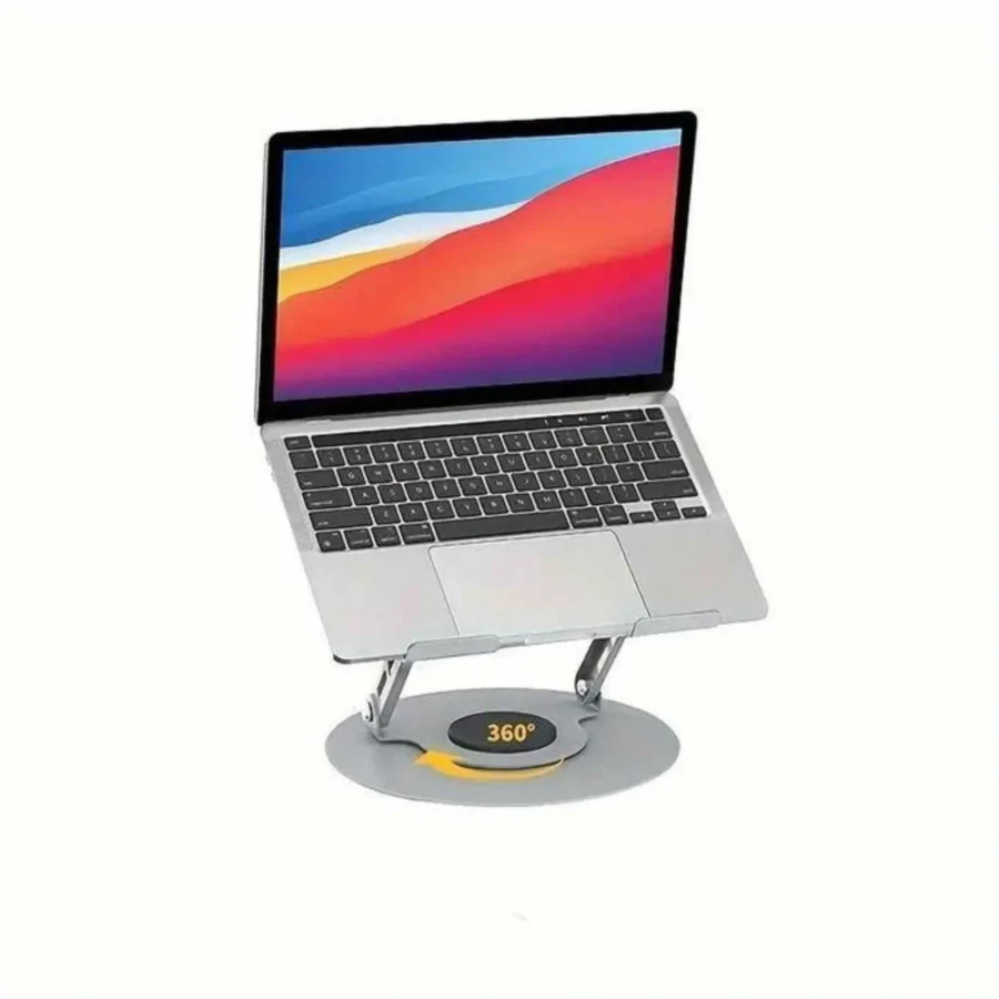 Support d'ordinateur portable réglable rotation 360°laptop stand