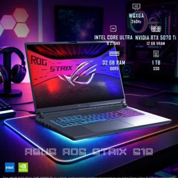 ASUS ROG Strix G18 G815LR gaming laptop Ultra 9 275HX RTX 5070 Ti 18-inch 240Hz