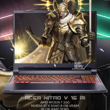 Acer Nitro V16 AI ANV16-42-R3JW gaming laptop Ryzen 7 260 RTX 5060