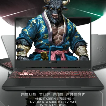 ASUS TUF A15 FA507NV gaming laptop Ryzen 5 7535HS RTX 4060 16GB DDR5