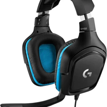 61j6ey6mBpL._AC_UF894_1000_QL80_ Casque gaming Logitech G432 avec son surround 7.1, haut-parleurs 50 mm et microphone rabattable