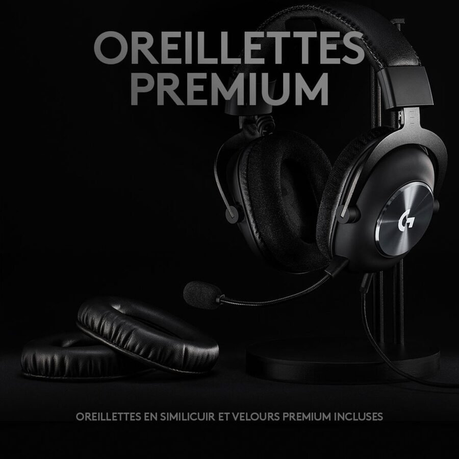 Logitech PRO X SE Wired Gaming Black USB – Casque Gaming Filiaire