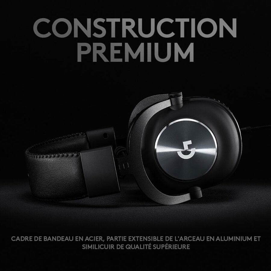 Logitech PRO X SE Wired Gaming Black USB – Casque Gaming Filiaire