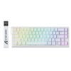 ATTACK SHARK X68 HE | 60% Magnetic Switch Keyboard White Contours