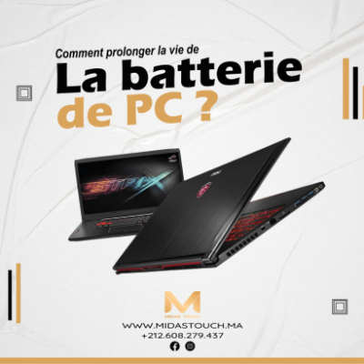 Comment prolonger la vie de la batterie de votre PC portable?
